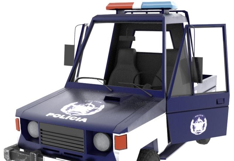 Carro_cartoon_policia de Angola
