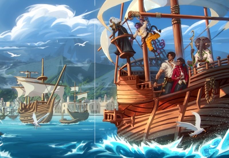 Book cover spread commission