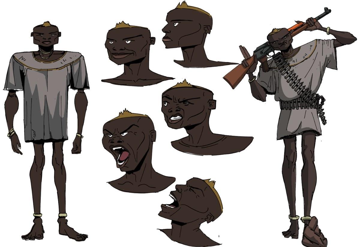 Concept charater art